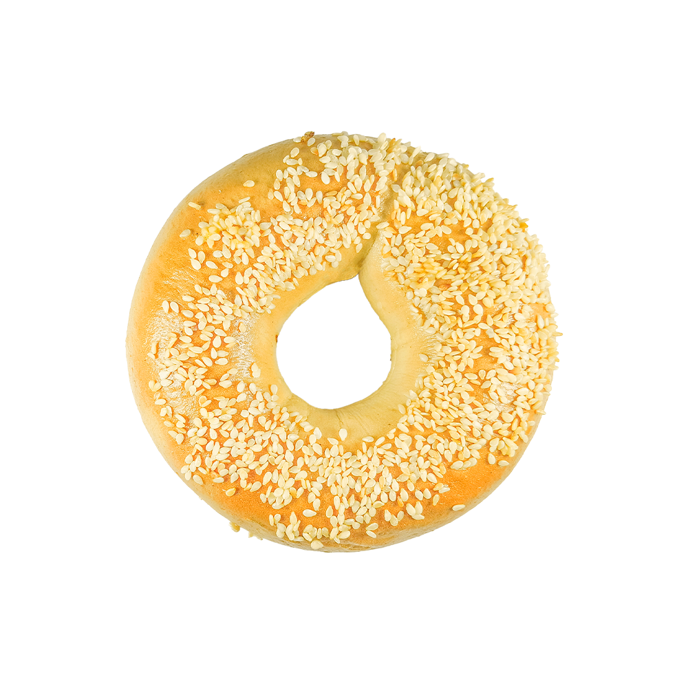 Bagel Wijen Asin Sumber Gandum Berkualitas Tinggi