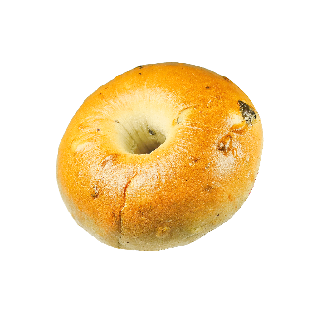 Bagel Kismis Kayu Manis Manis Alami