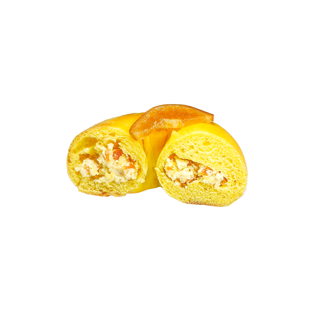 Bagel Keju Krim Jeruk Manis Dan Menyegarkan