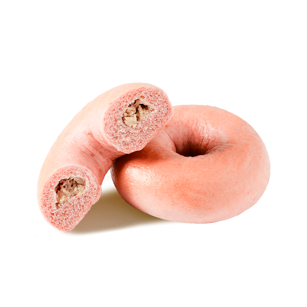 Bagel Keju Krim Mawar Selandia Baru