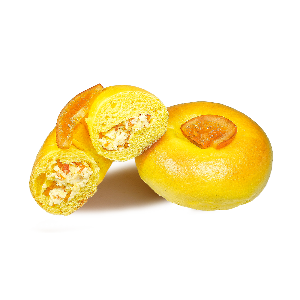 Bagel Keju Krim Jeruk Manis Dan Menyegarkan