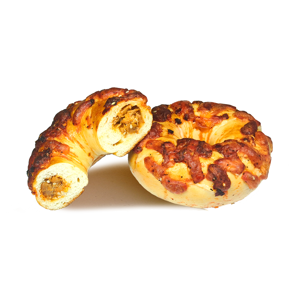 Bagel Ayam Lada Teng Dasar Bagel Kenyal Bagel Ayam Lada Teng Dasar Bagel Kenyal